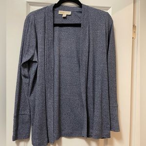 Michael Kors Heather Blue Cardigan